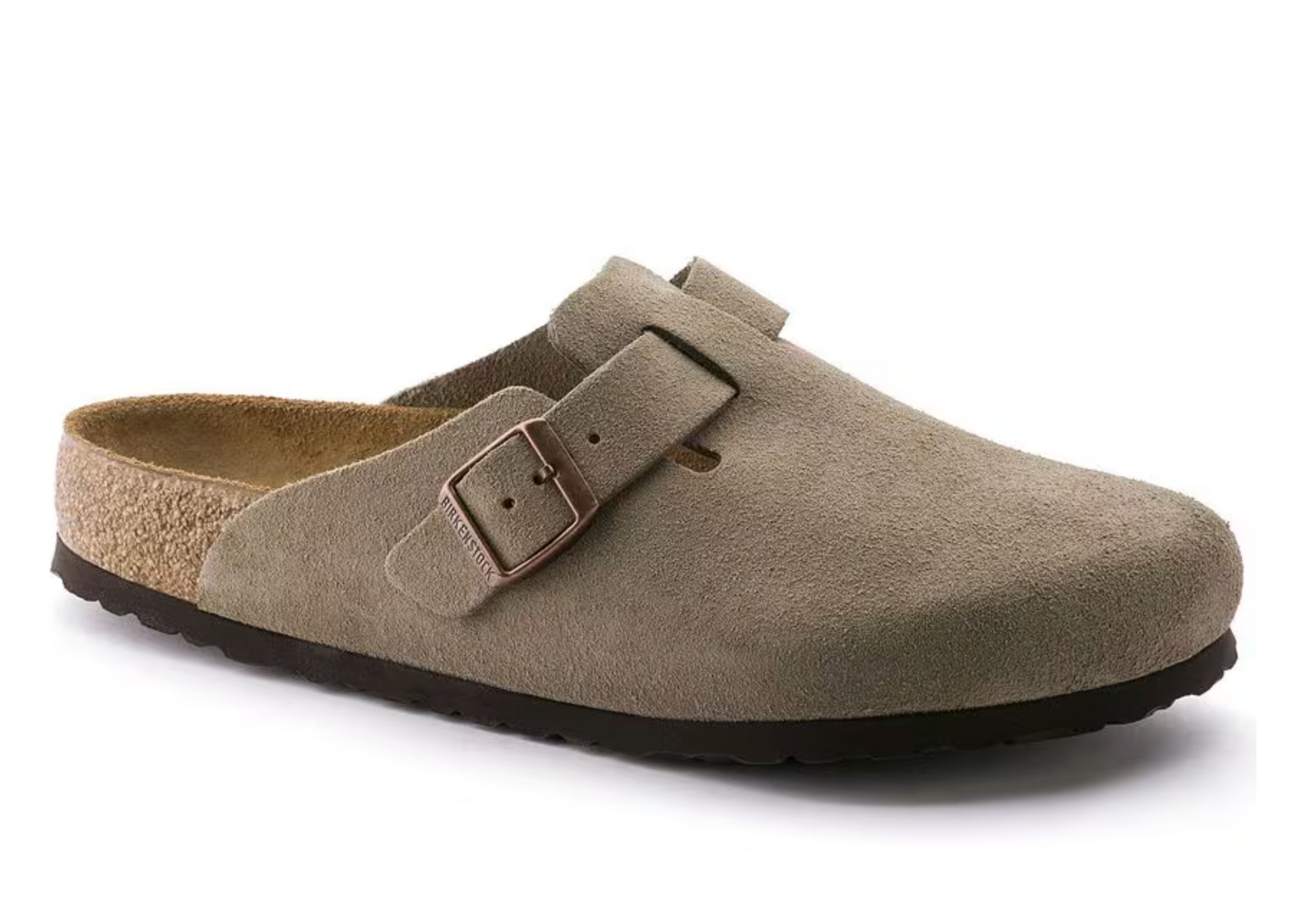 Birkenstock M Boston Suede TAUPE - REGULAR