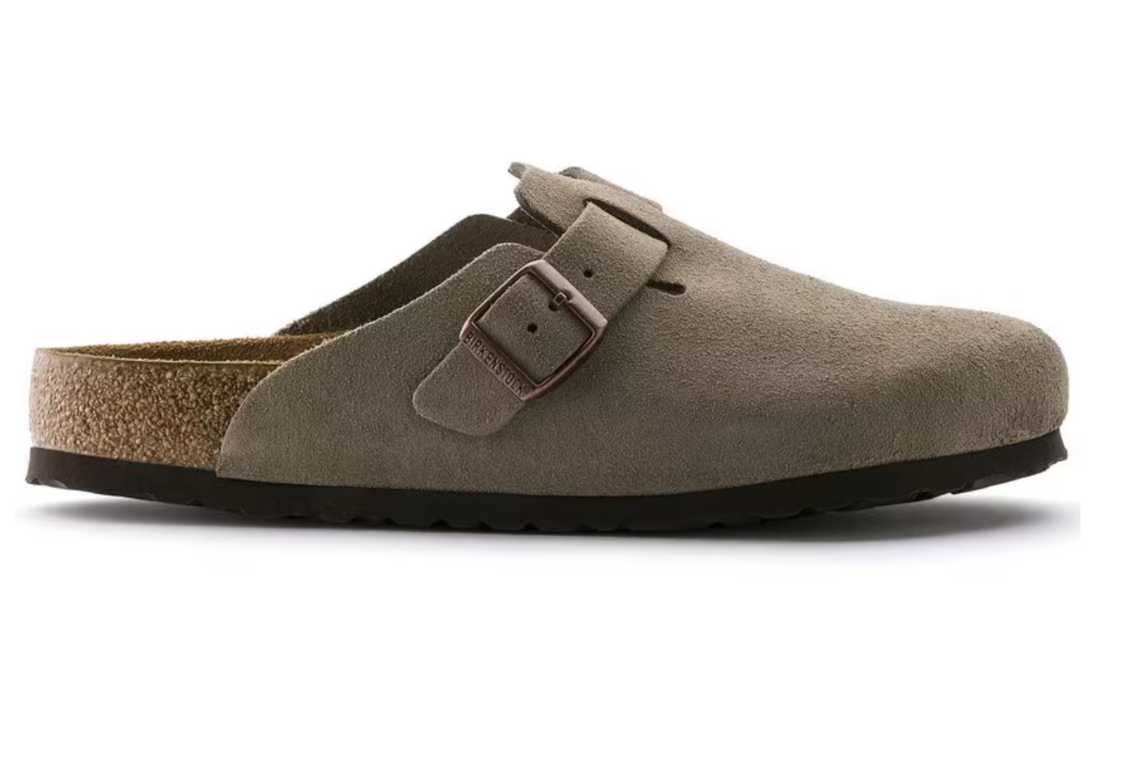 Birkenstock M Boston Suede TAUPE - REGULAR