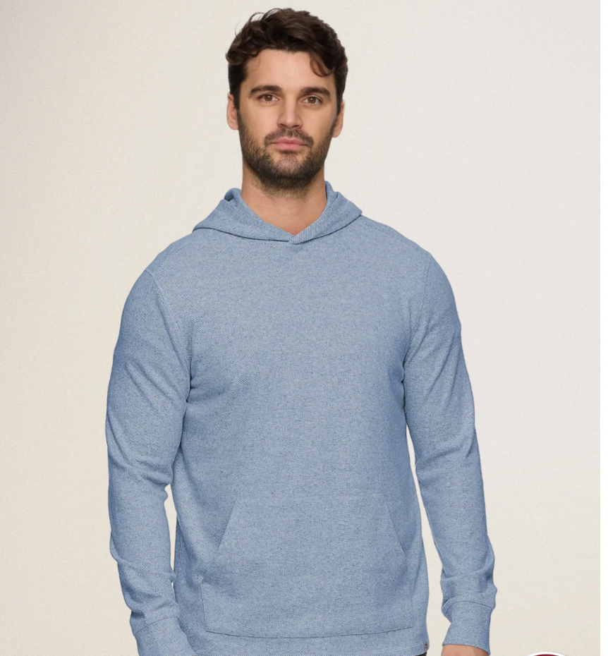 Flag & Anthem M Hero Solid Twill Hoodie BLUE