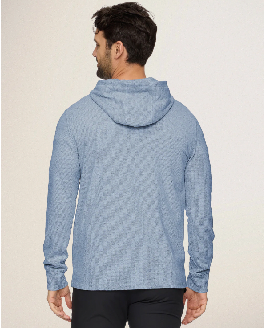 Flag & Anthem M Hero Solid Twill Hoodie BLUE