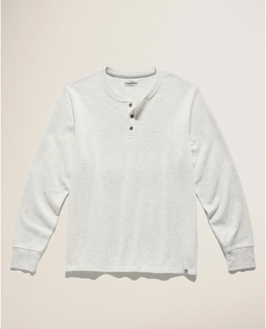 Flag & Anthem M LS Chatsworth Soft Waffle OATMEAL HEATHER