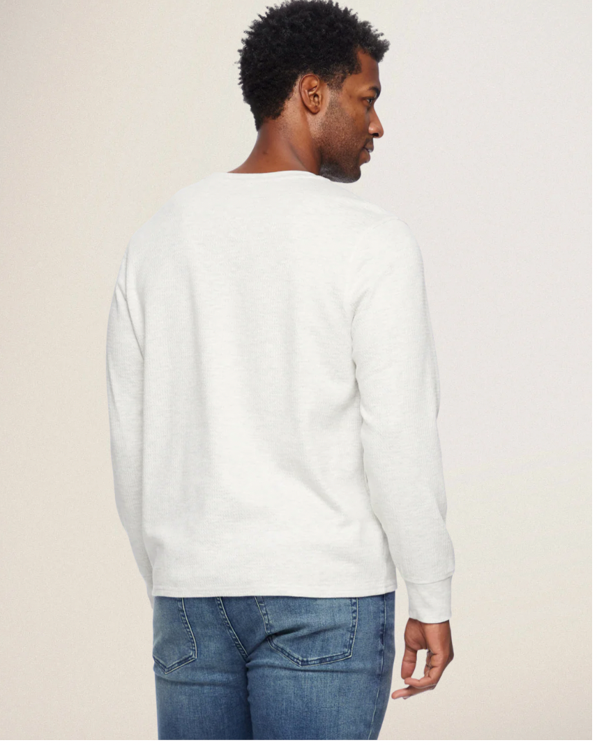 Flag & Anthem M LS Chatsworth Soft Waffle OATMEAL HEATHER