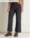 Toad & Co W Coaster Cord Wide Leg Pant SOOT
