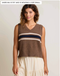 Toad & Co W Wasatch Sweater Vest CHESTNUT
