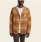 Howler Bros M Salvo Hooded Flannel MESA PLAID DUCK BROWN