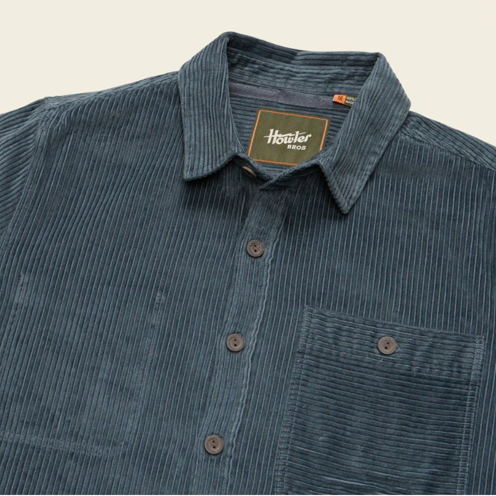 Howler Bros M Iquitos Overshirt DARK SLATE