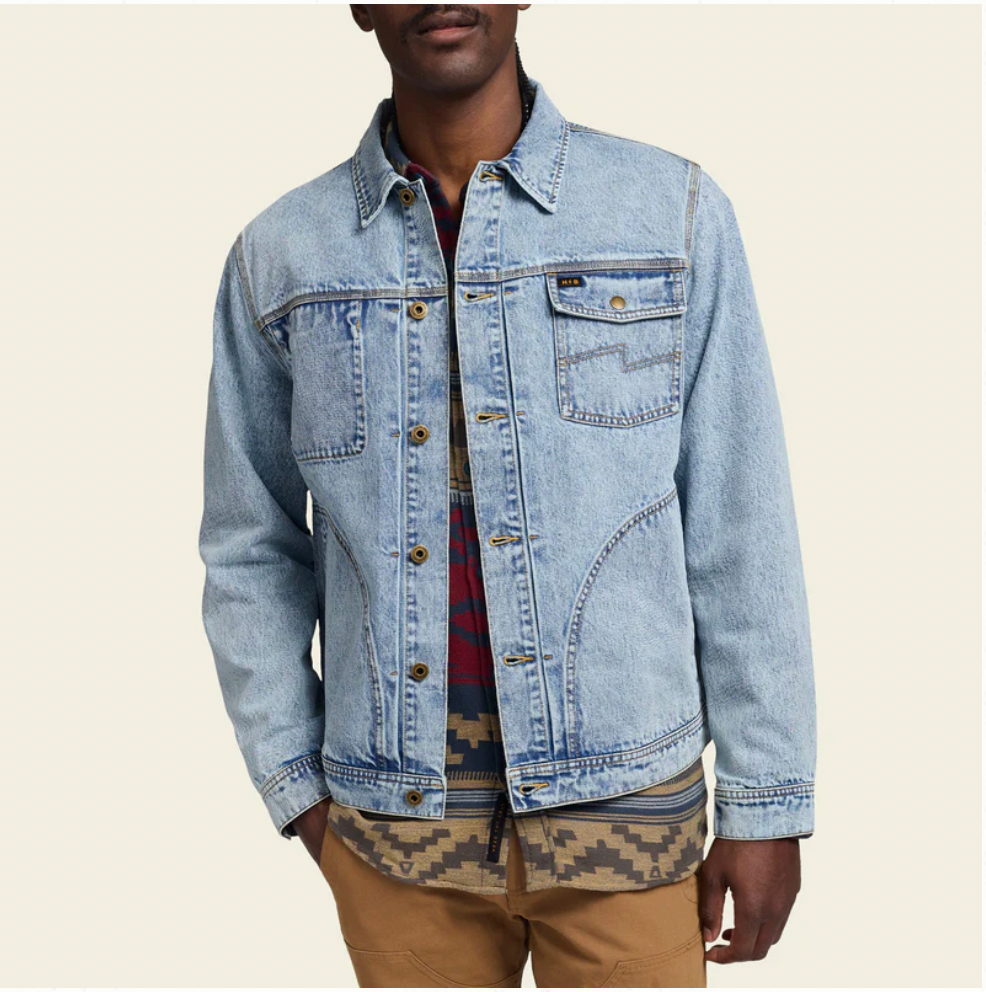Howler Bros M Denim Depot Jacket LAUPER LIGHT WASH