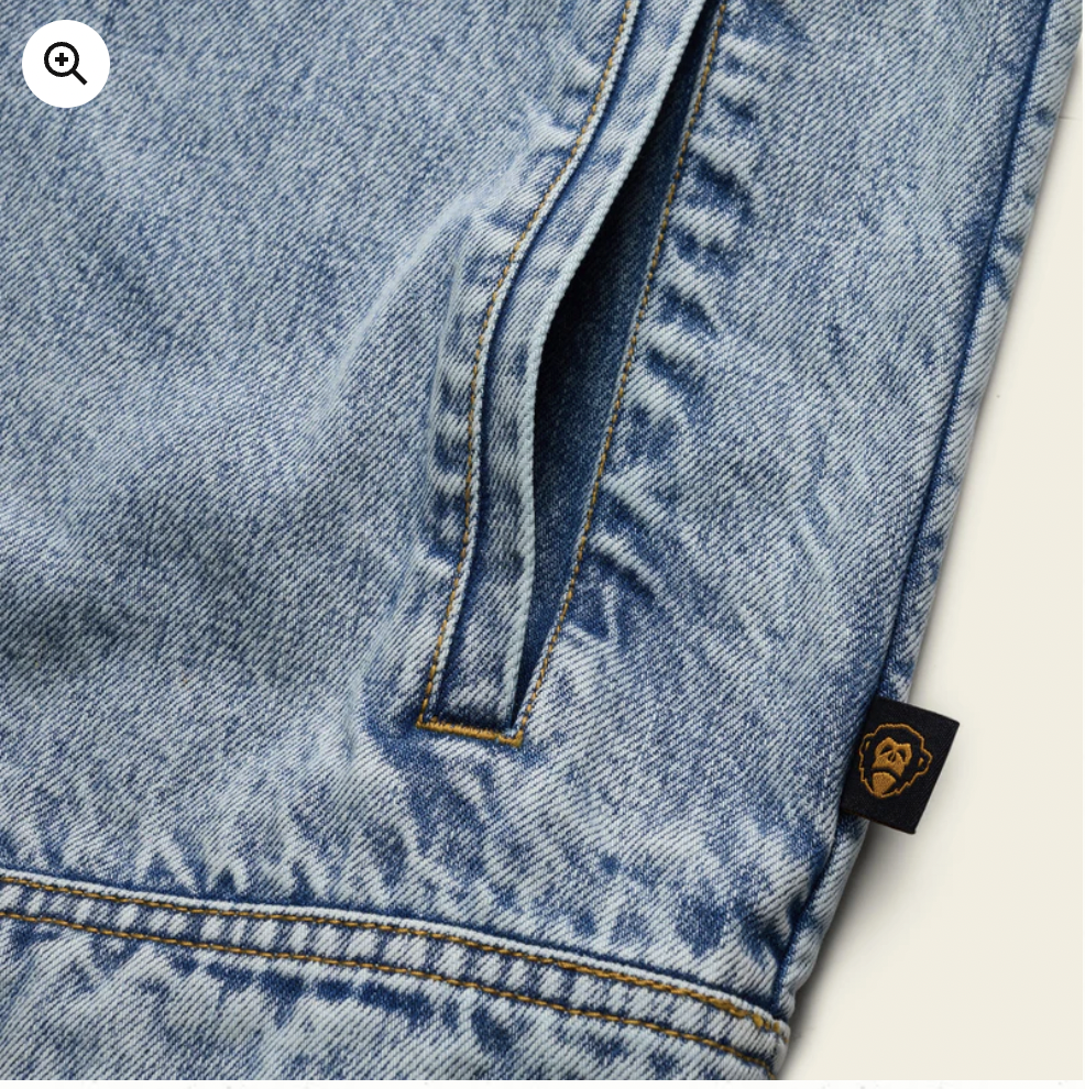 Howler Bros M Denim Depot Jacket LAUPER LIGHT WASH