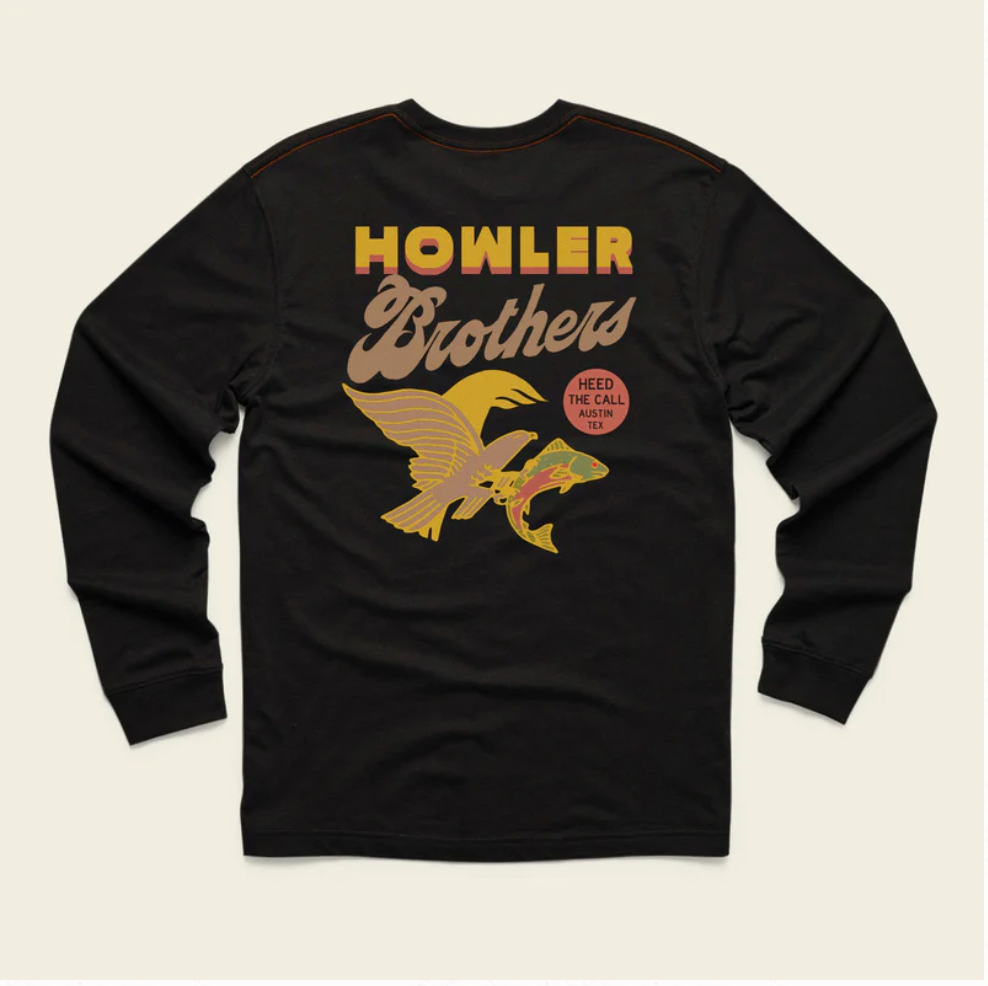 Howler Bros M LS Osprey Prey Tee BLACK
