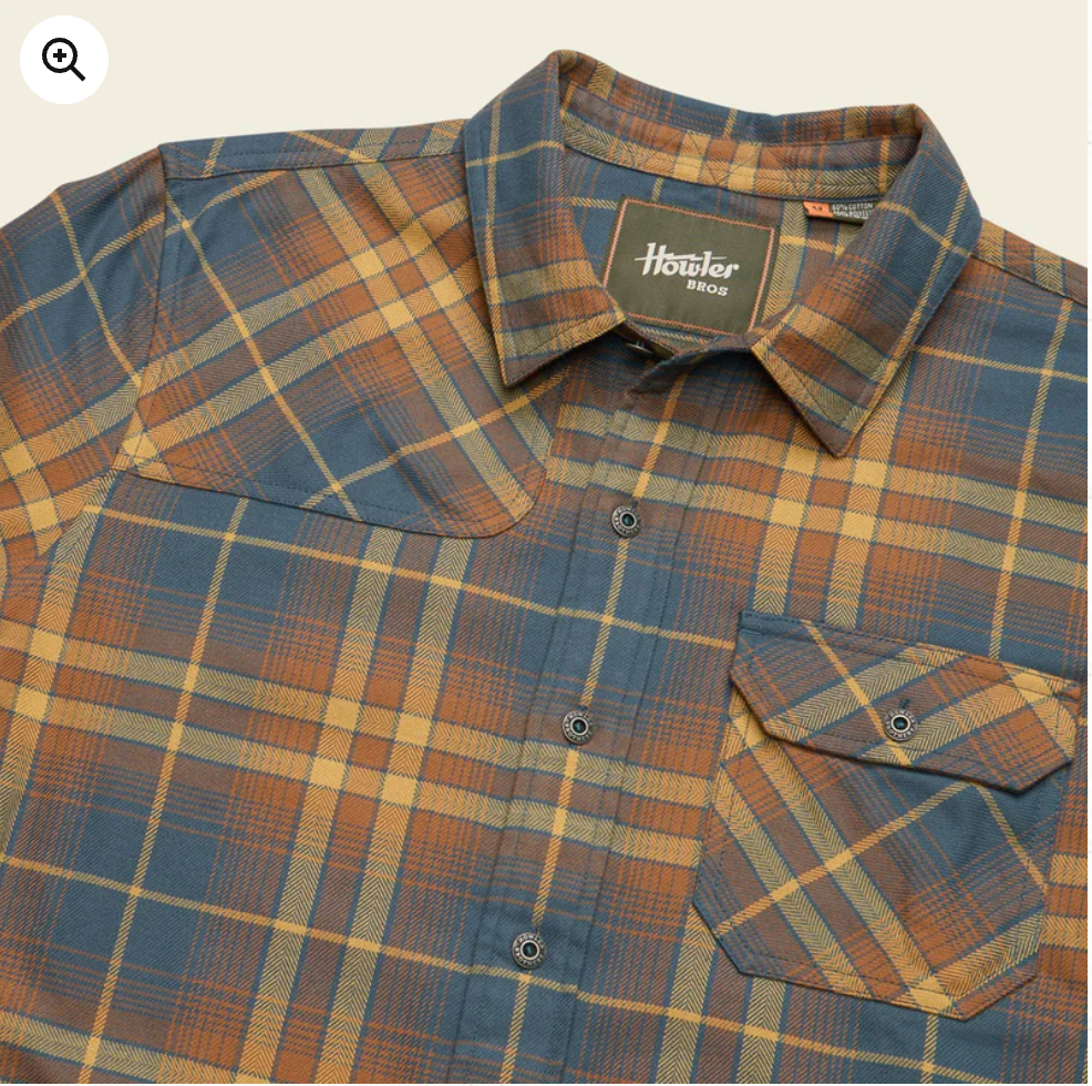 Howler Bros M LS Harker's Flannel KEMPTON STARGAZER