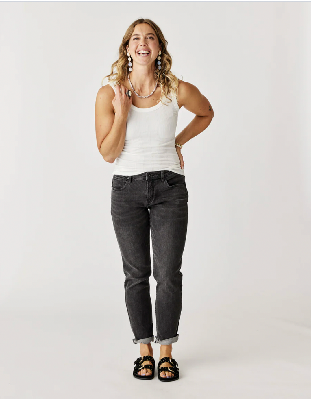 Carve Designs W Carson Jean WASHED BLACK