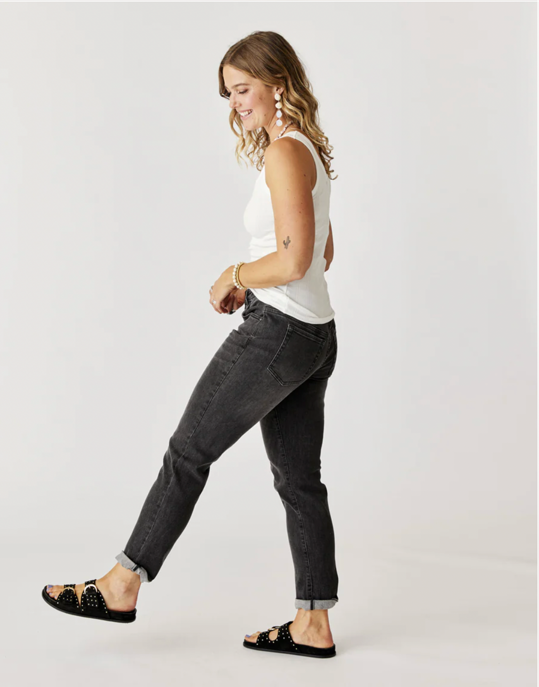 Carve Designs W Carson Jean WASHED BLACK