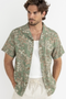 Rhythm M SS Paisley Shirt GREEN