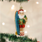 Old World Christmas Ornament SURFER SANTA