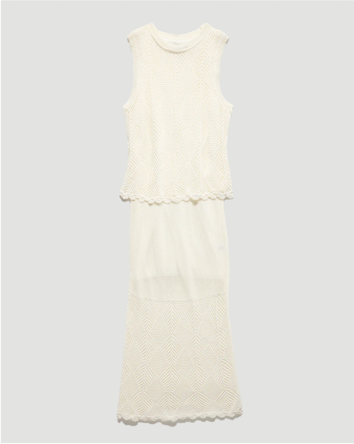 Flag & Anthem W Addison Twofer Sweater Dress CREAM