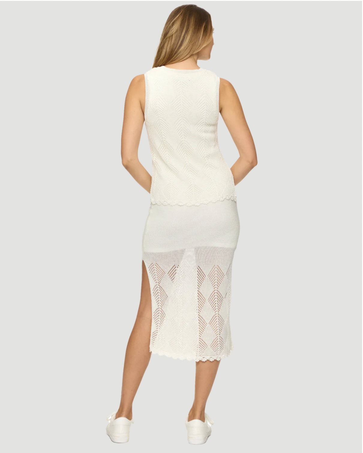 Flag & Anthem W Addison Twofer Sweater Dress CREAM