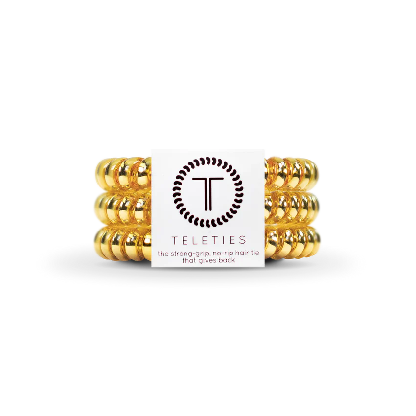 Teleties Small 3-Pack SUNSET GOLD