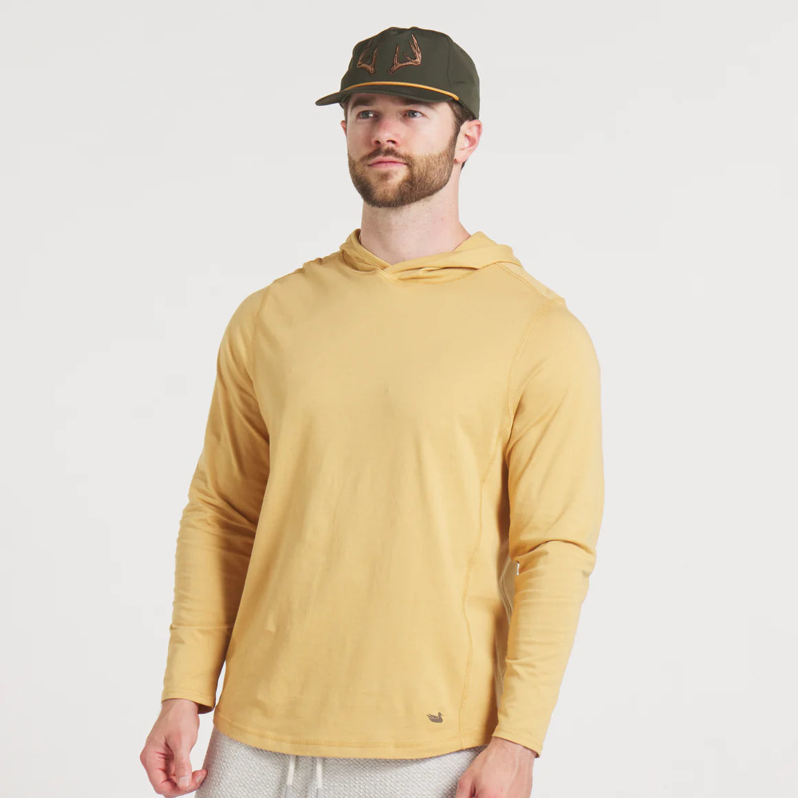 Southern Marsh M LS Classic Hoodie Tee Duck FIELD KHAKI