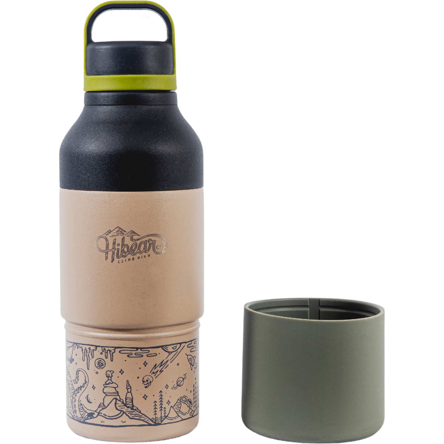 Hibear All Day Adventure Flask 32oz TRAVELIN’ IN MY MIND