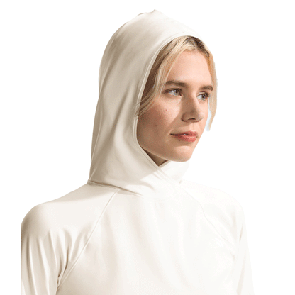The North Face W Class V Water Hoodie WHITE DUNE