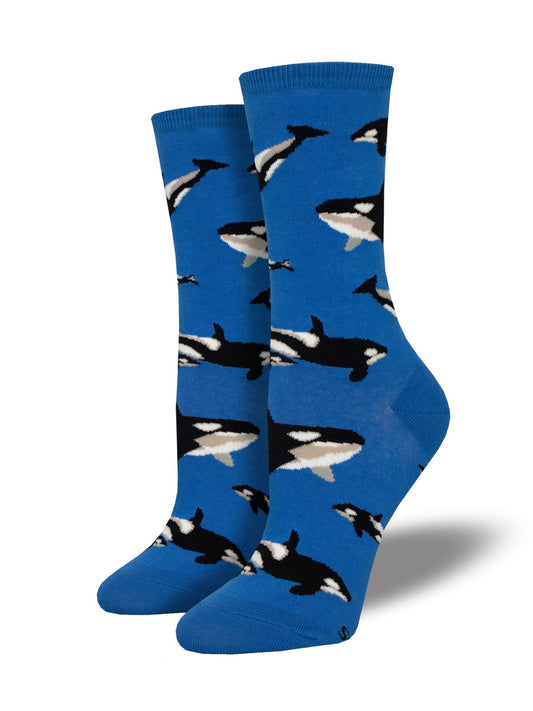 Socksmith W Whale Hello There BLUE