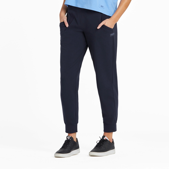 Life is Good  W Crusher Flex Jogger INK BLUE