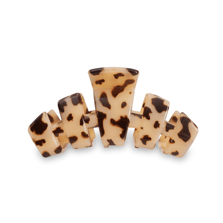 Teleties Small Classic Hair Clip BLONDE TORTOISE