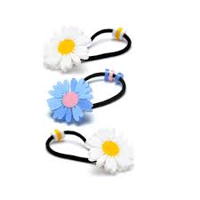 Lilies & Roses Daisies Hair Ties Ponytail