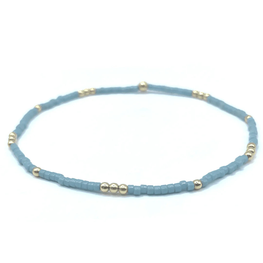 Bracelet Erin Gray Newport 2mm TURQUOISE