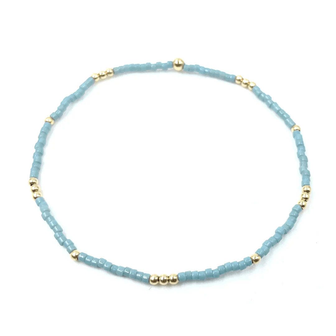 Bracelet Erin Gray Newport 2mm TURQUOISE