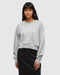 tentree W Bluffs Cropped Crew HARBOUR GREY