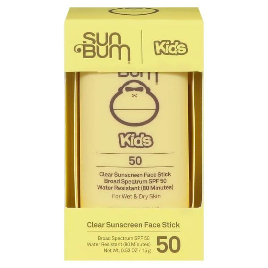 Sun Bum Kids SPF 50 Clear Sunscreen Face Stick