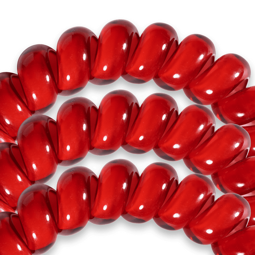 Teleties Small 3-Pack SCARLET RED