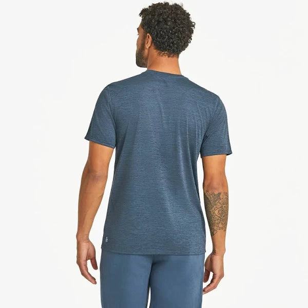 Life is Good M SS Sun Crusher Clean Positive Lifestyle Tee DK BLUE