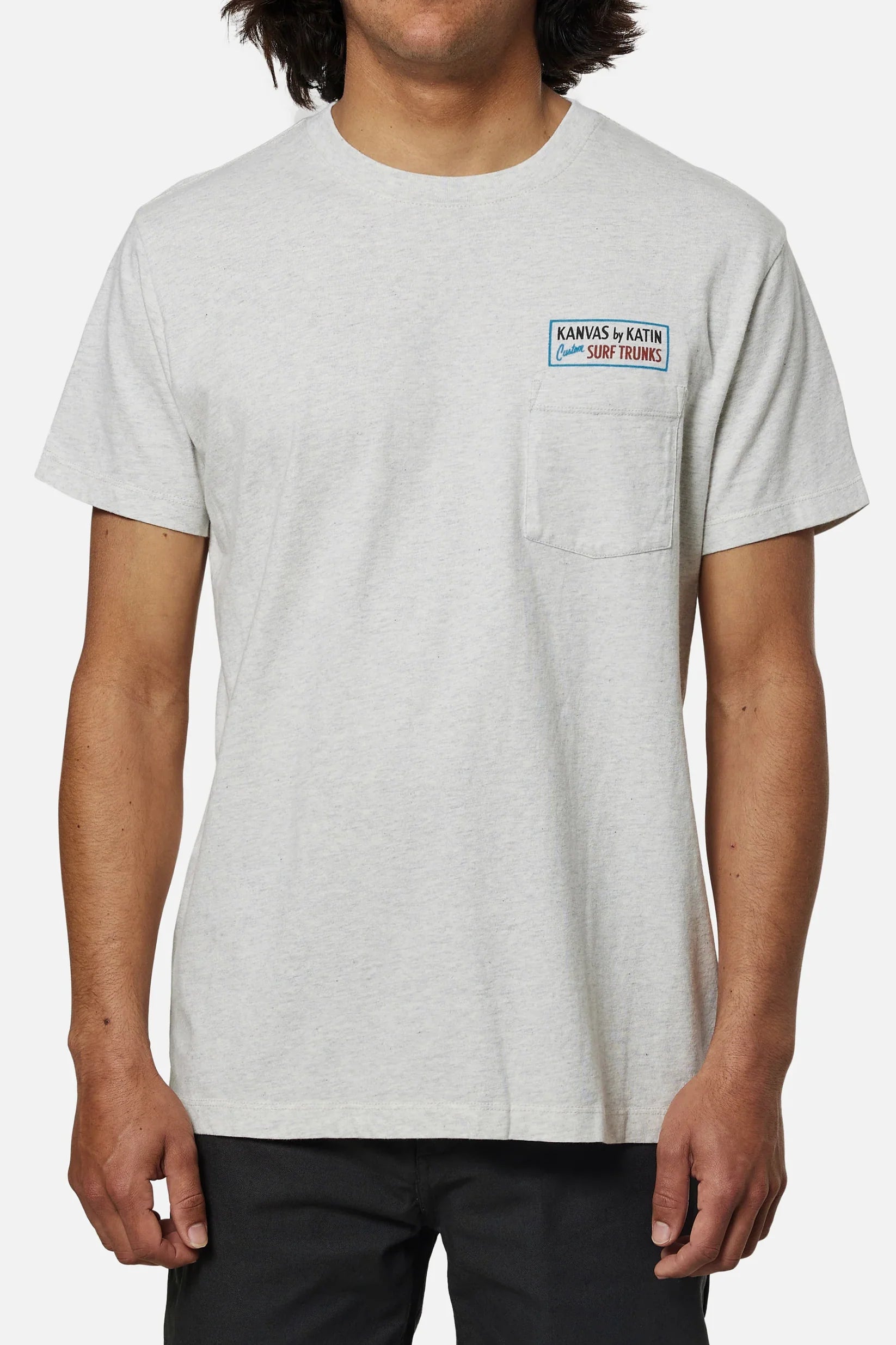 Katin M SS Signage Tee HEATHER GREY