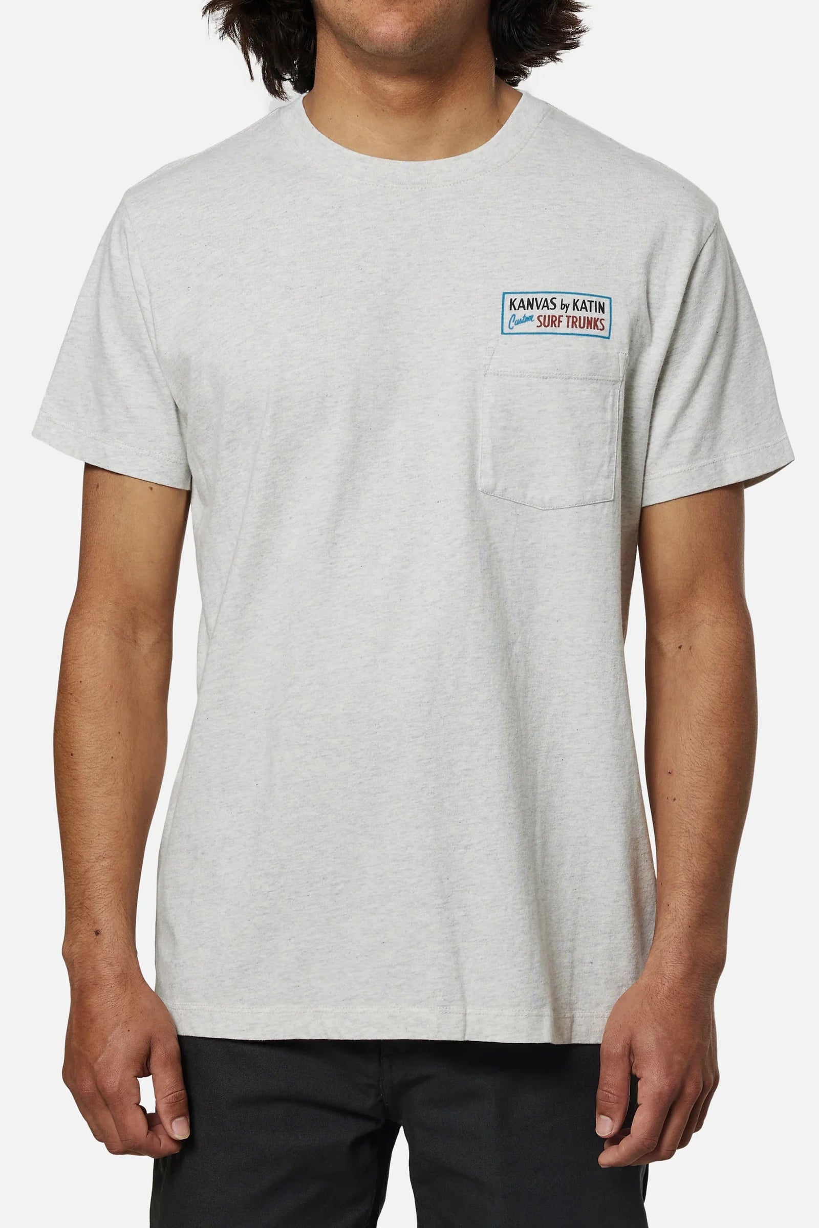 Katin M SS Signage Tee HEATHER GREY
