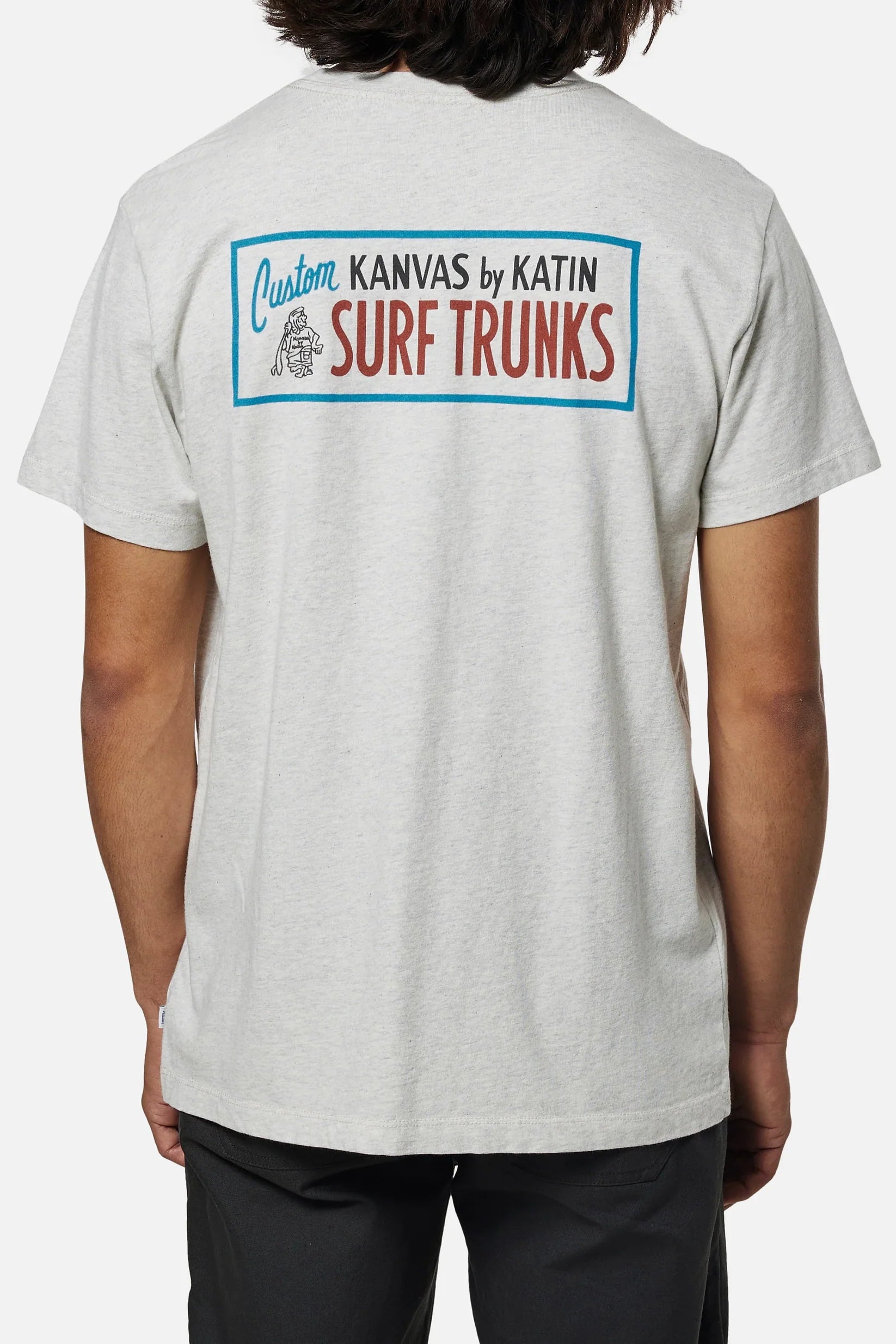 Katin M SS Signage Tee HEATHER GREY
