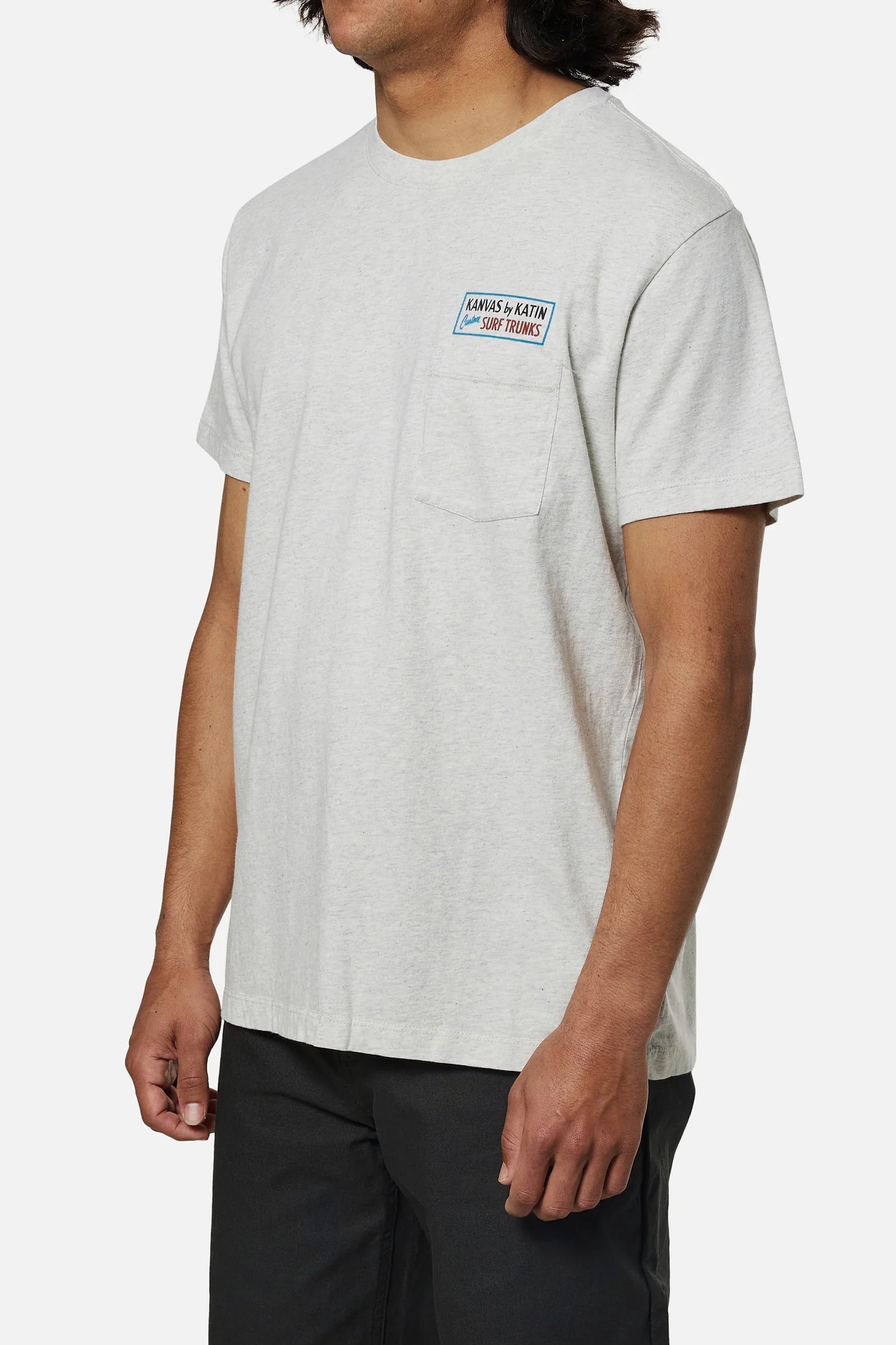 Katin M SS Signage Tee HEATHER GREY