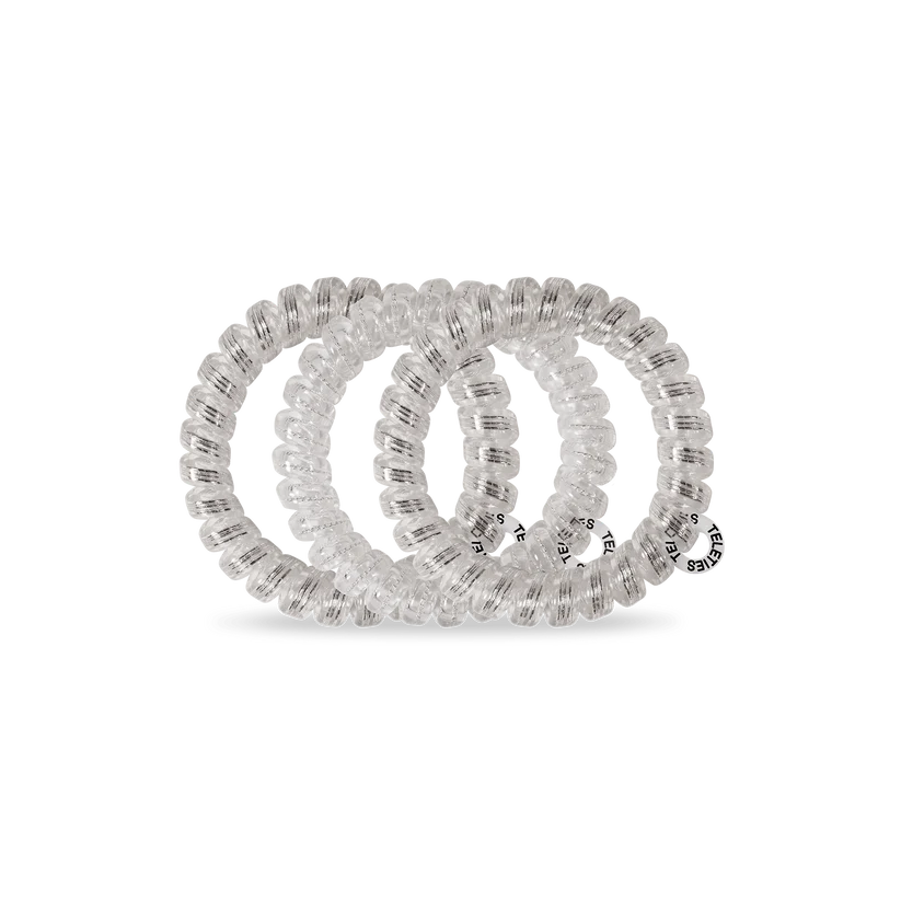 Teleties Large 3-Pack SILVER SLAY