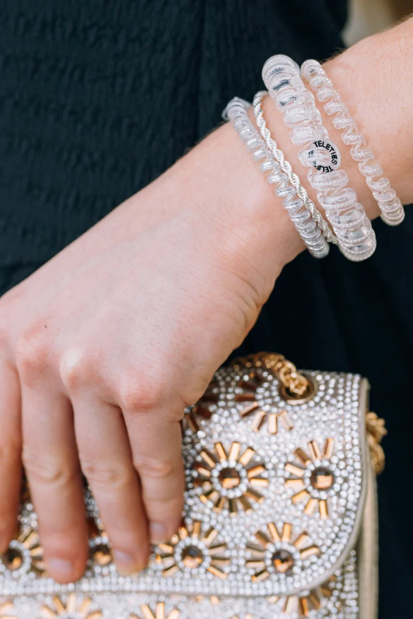 Teleties Large 3-Pack SILVER SLAY