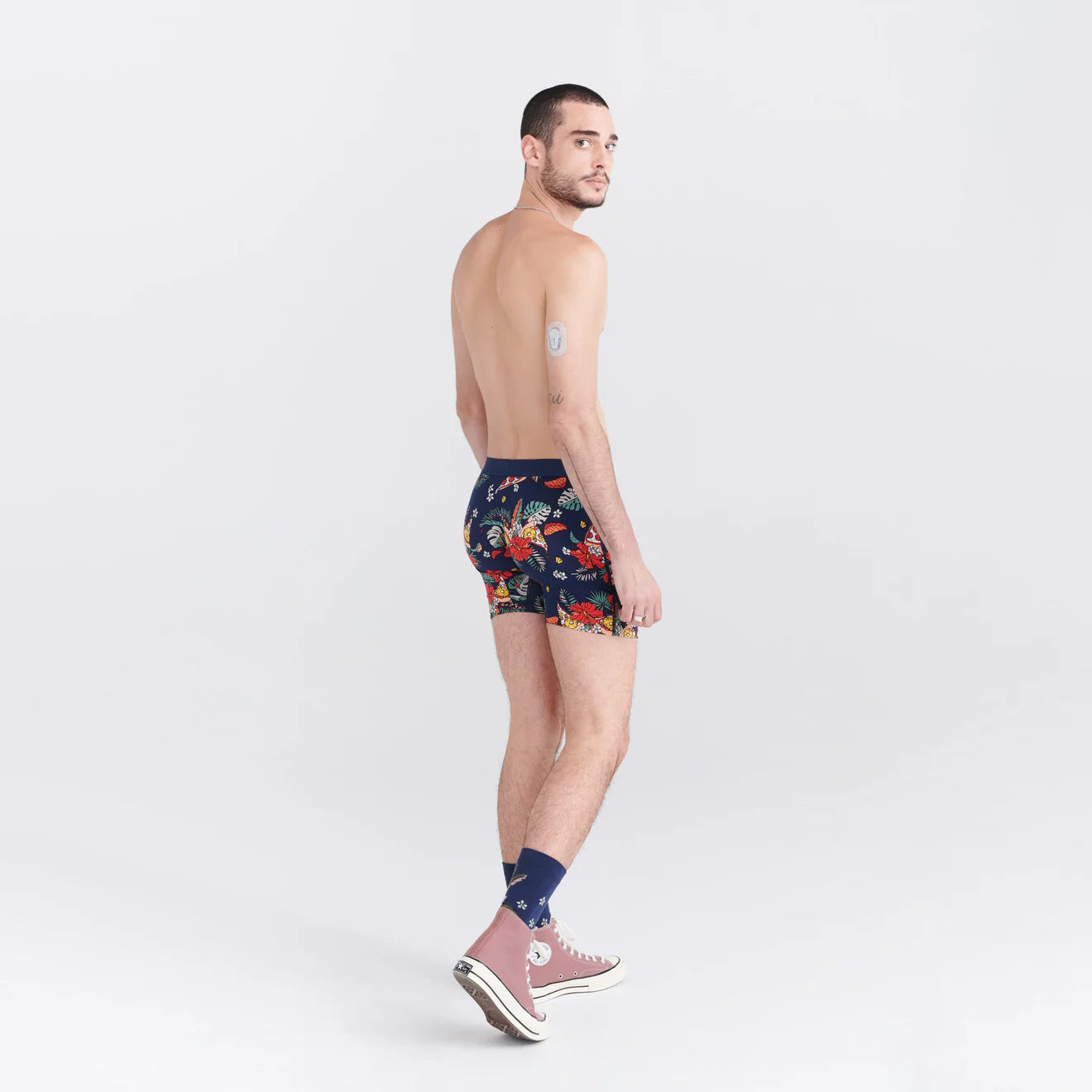 Boxer briefs Saxx M Ultra Super Soft HAWAIIAN PIZZA NAVY