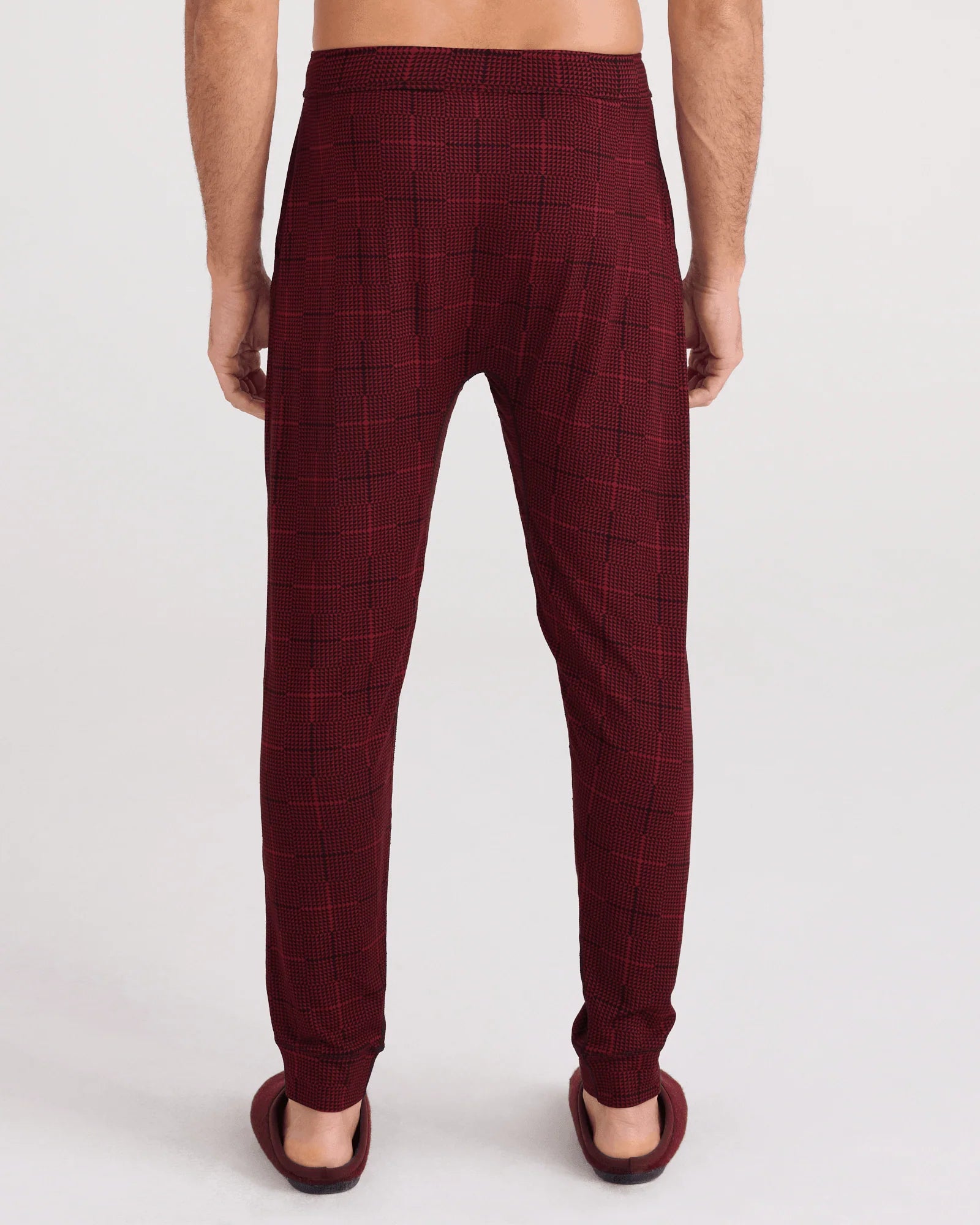 SAXX M Snooze Pant RAD PLAID CABERNET