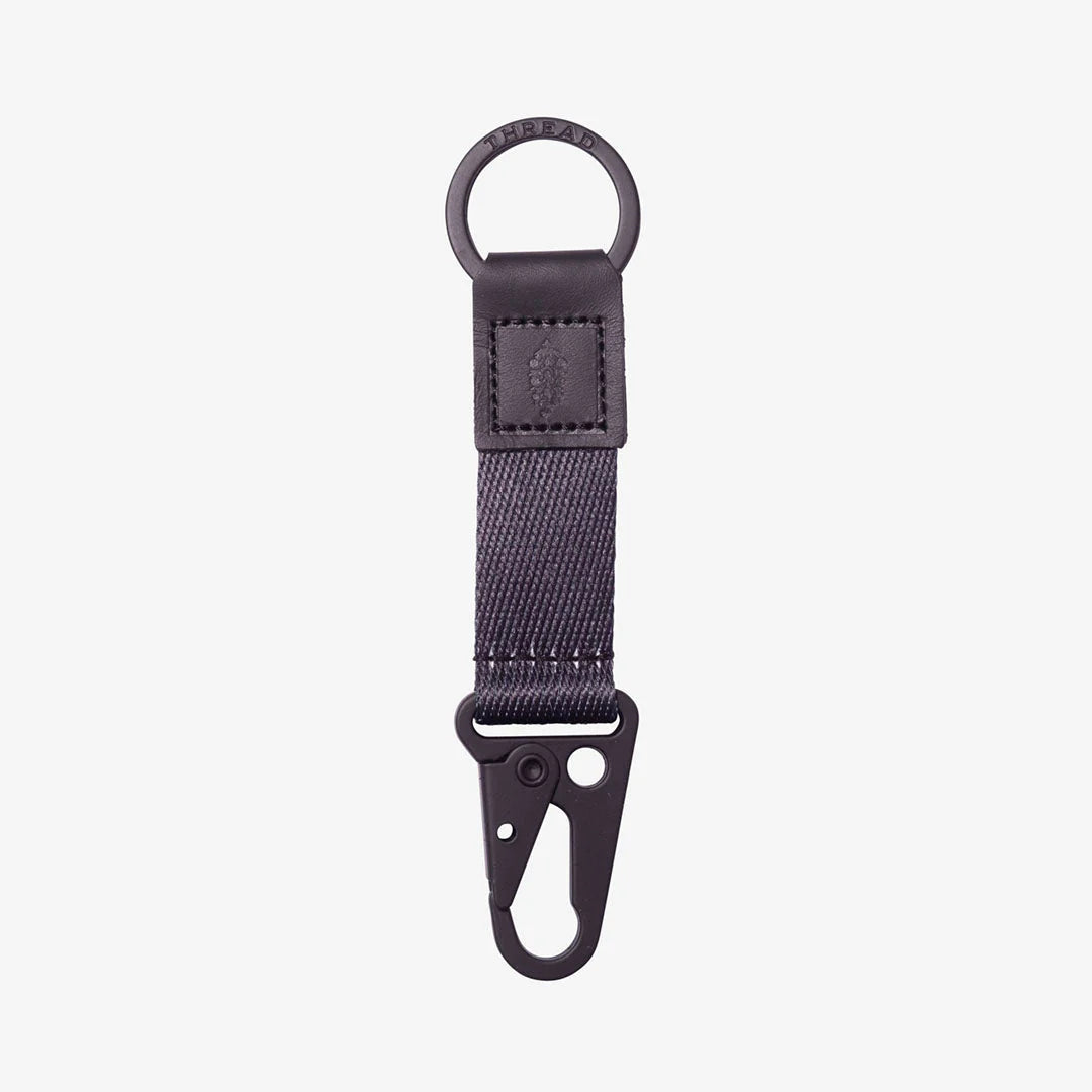 Clip porte-clés pour fil à coudre NOIR