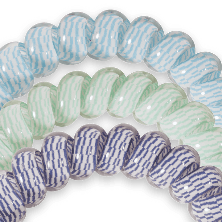Teleties Large 3-Pack TOTALLY TURQUOISE