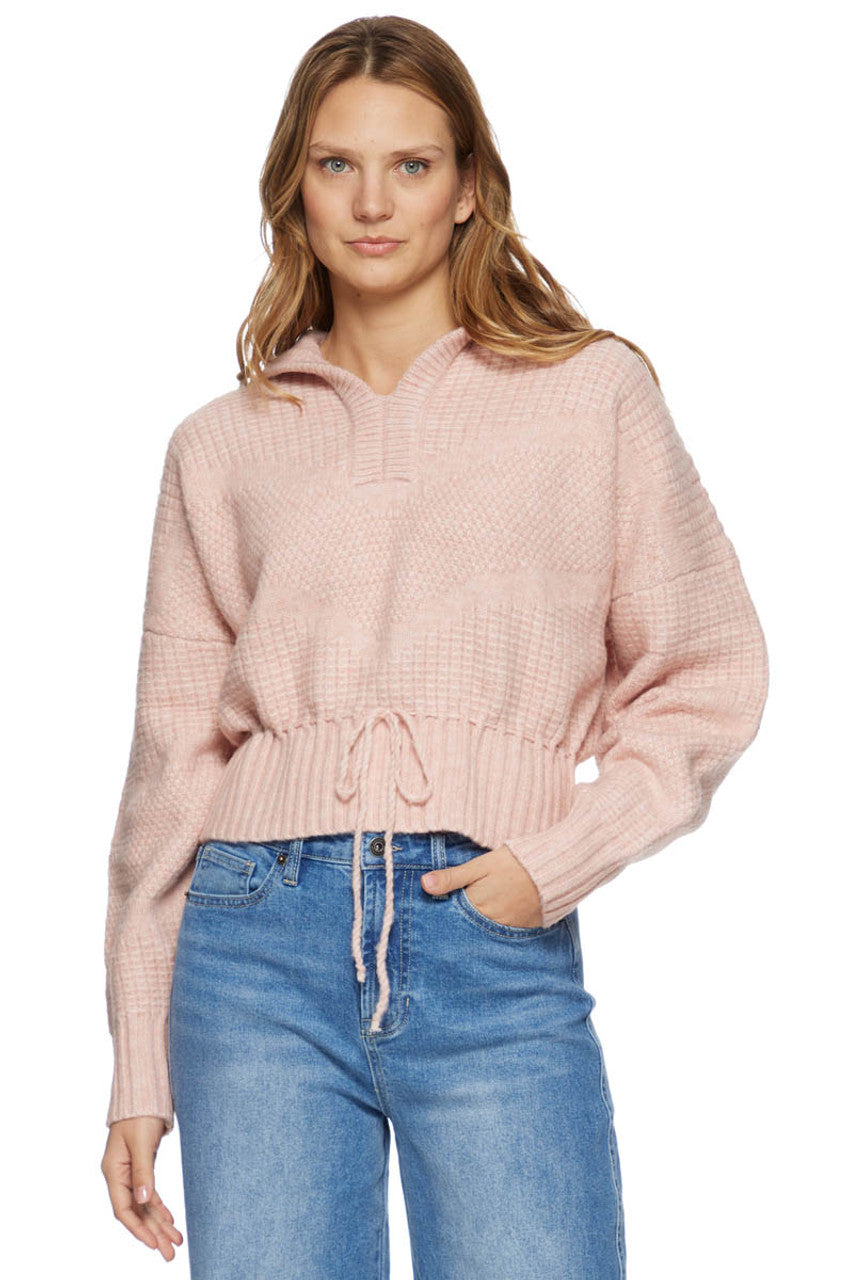 Flag & Anthem W Brantley Sweater Hoodie LIGHT PINK