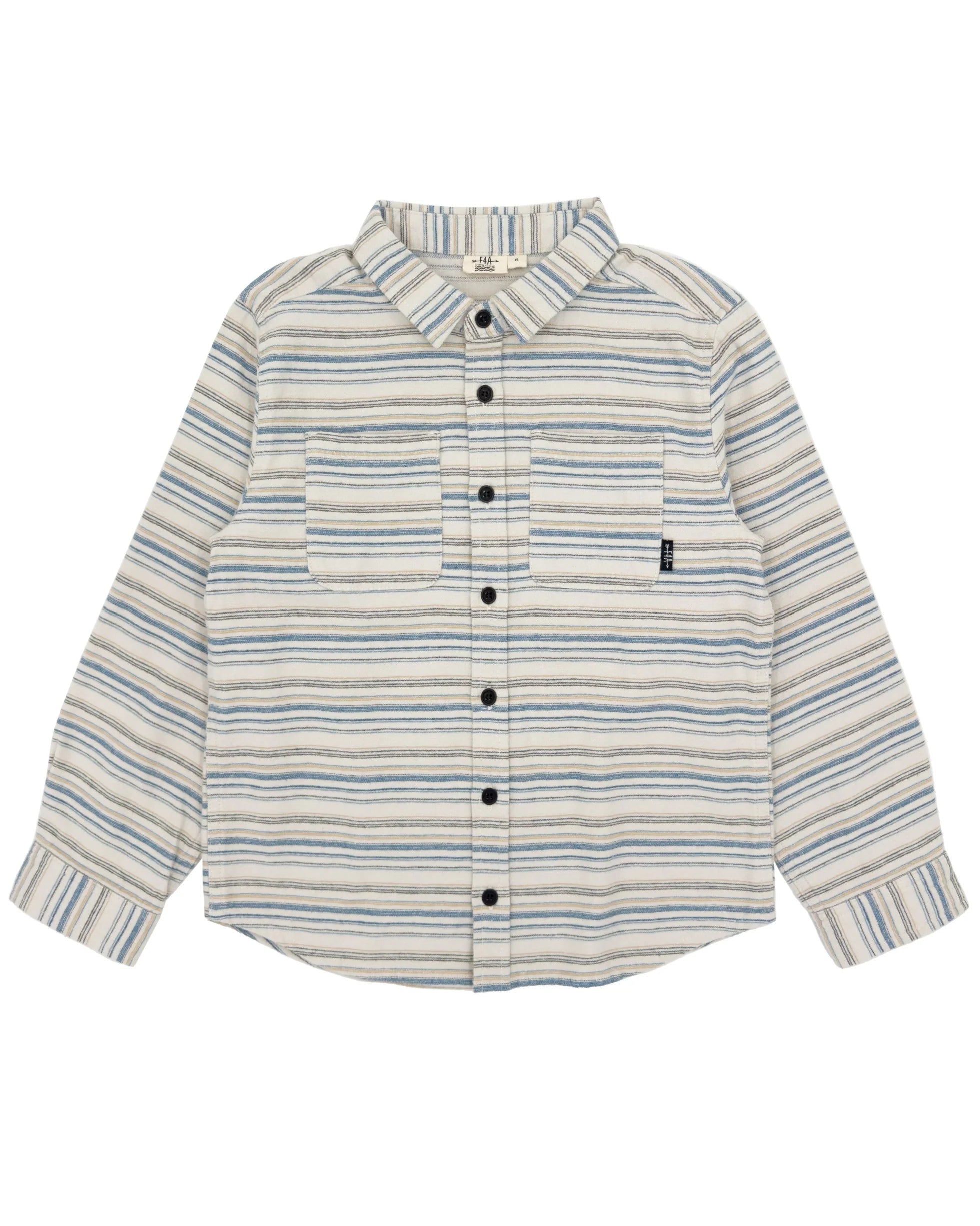 Feather 4 Arrow Kids Sundown Flannel GRAY