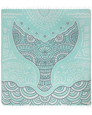 Sand Cloud Fernando Beach Towel FLORIDA TEAL - XL