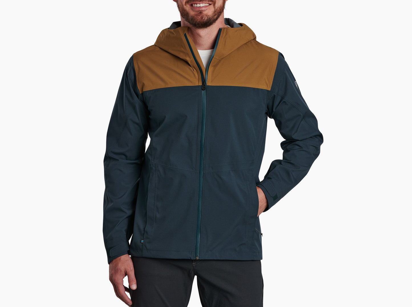 KUHL M Stretch Voyagr Jacket DEEP POND / DARK KHAKI