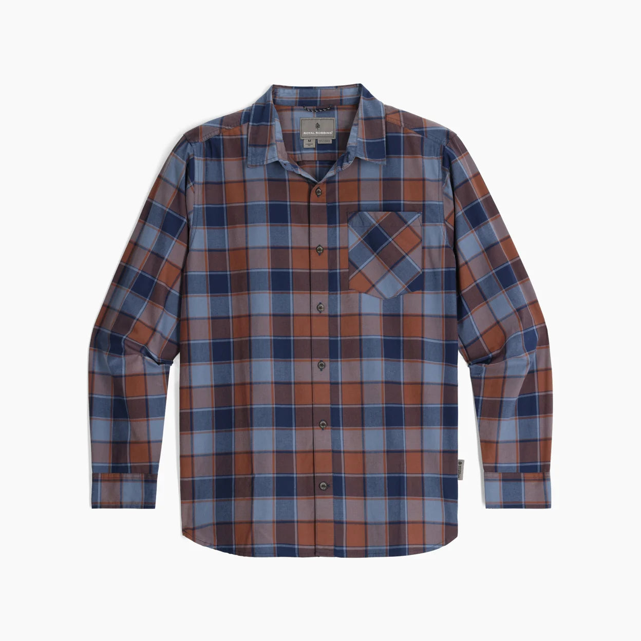 Royal Robbins M LS Tamarack BLEU CANYON PROFOND