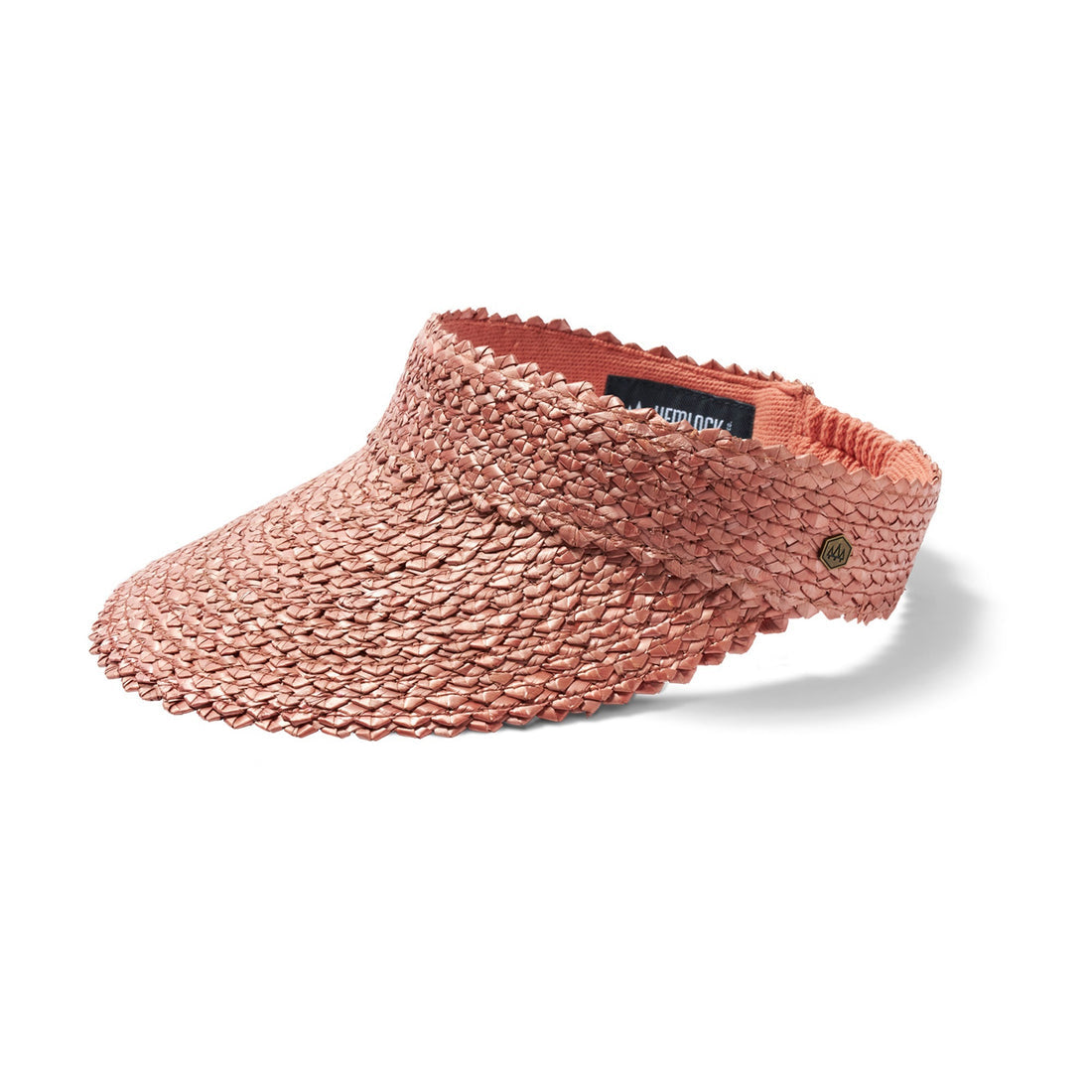 Hemlock Hat Co Capri Visor ROSE